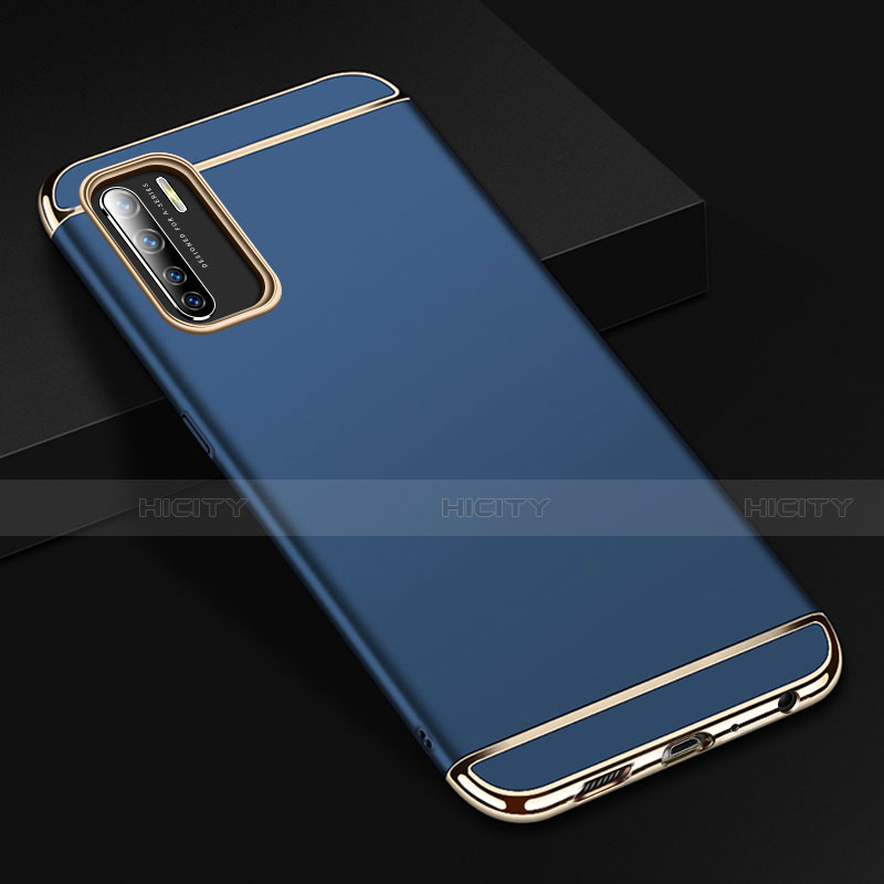 Custodia Lusso Metallo Laterale e Plastica Cover T02 per Oppo K7 5G