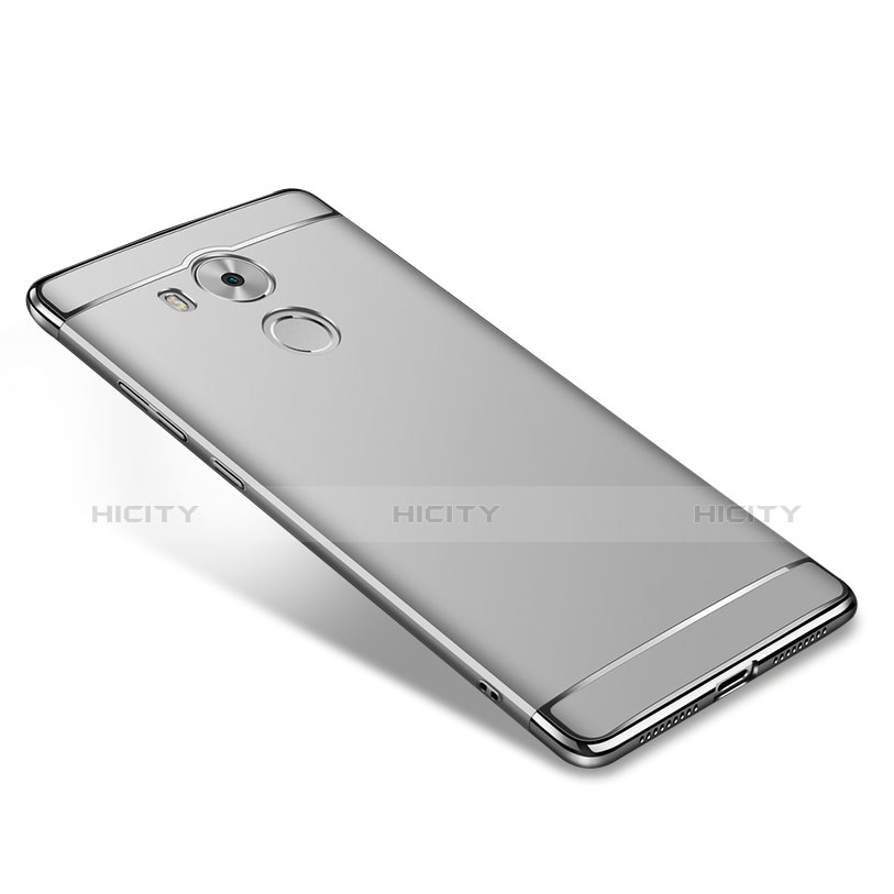 Custodia Lusso Metallo Laterale e Plastica per Huawei Mate 8 Argento