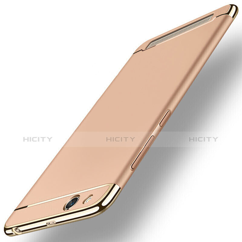 Custodia Lusso Metallo Laterale e Plastica per Xiaomi Redmi 5A Oro Rosa
