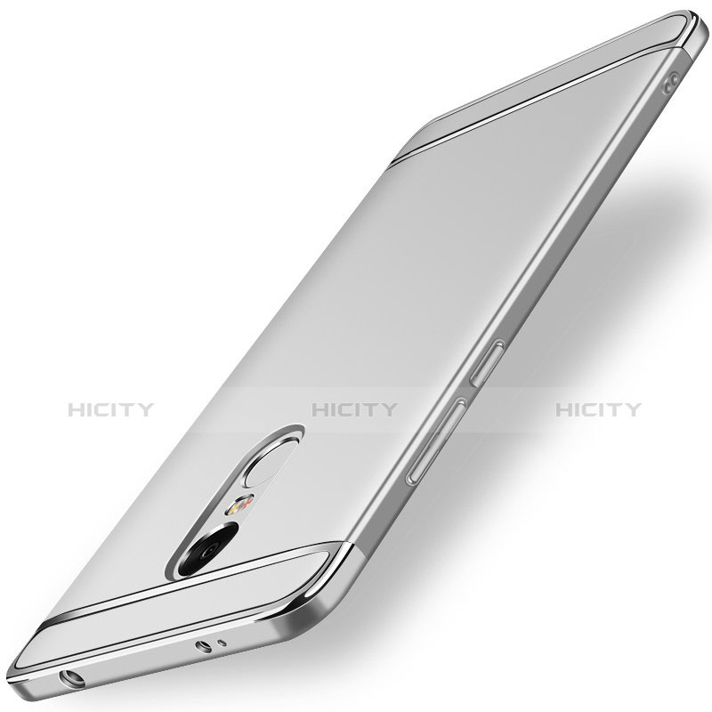 Custodia Lusso Metallo Laterale e Plastica per Xiaomi Redmi Note 4 Standard Edition Argento