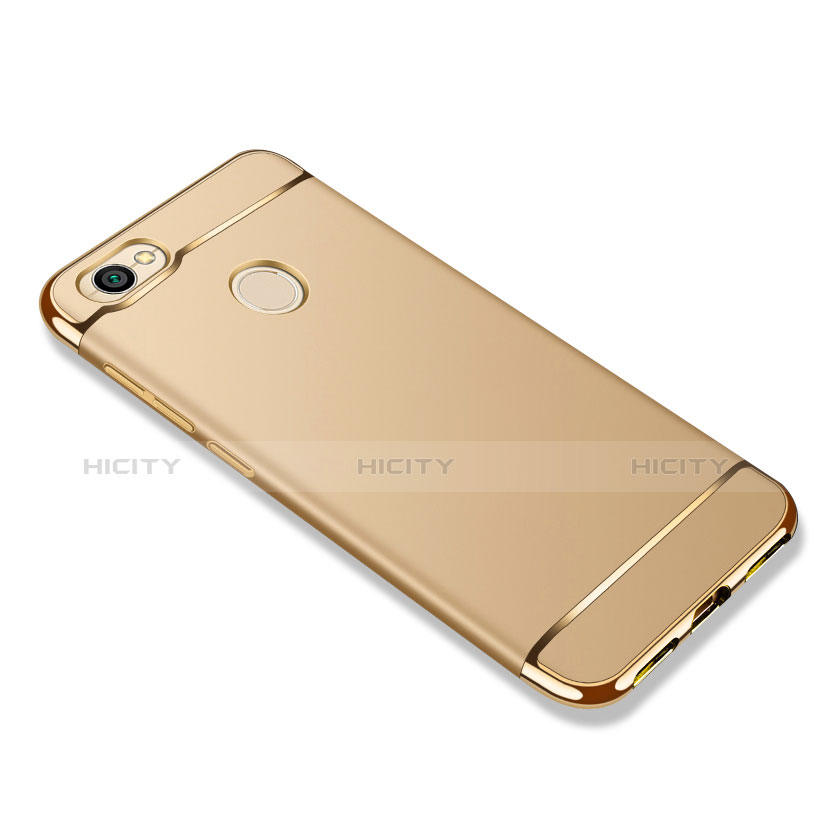 Custodia Lusso Metallo Laterale e Plastica per Xiaomi Redmi Note 5A High Edition Oro