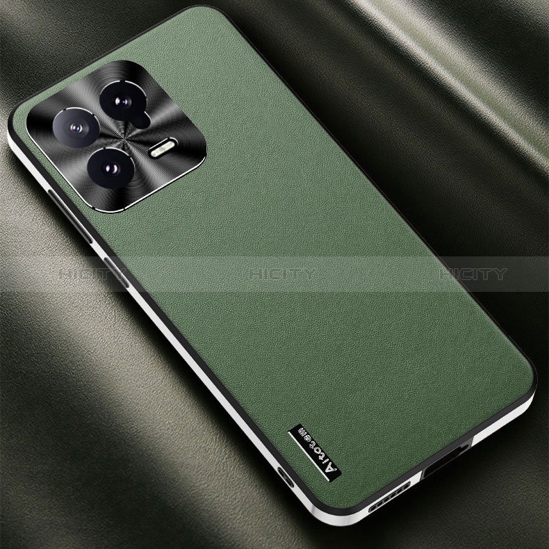 Custodia Lusso Pelle Cover AT2 per Xiaomi Mi 13 5G Verde