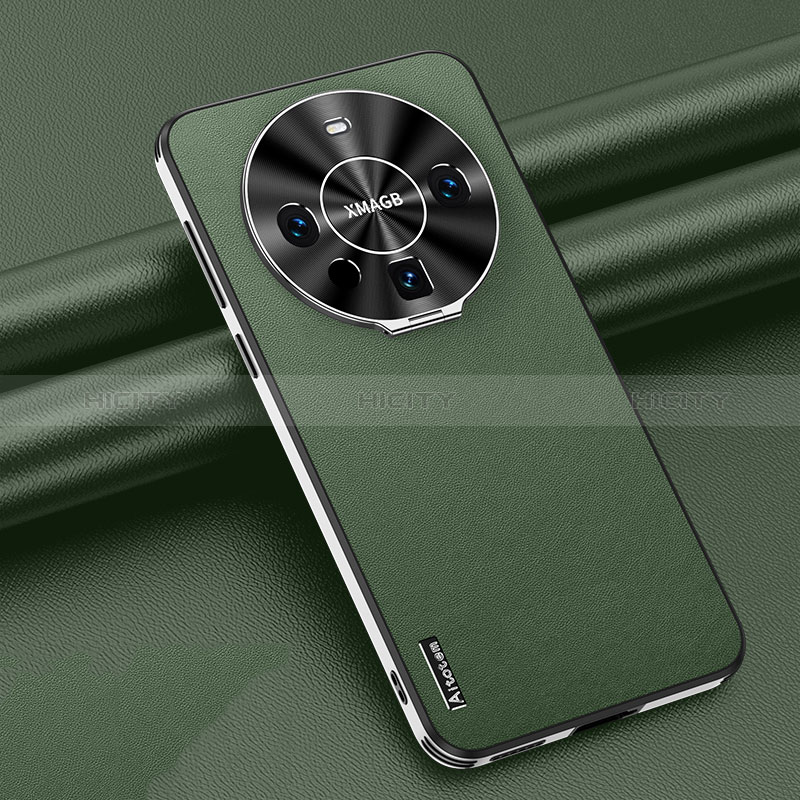 Custodia Lusso Pelle Cover AT3 per Huawei Mate 60 Pro+ Plus Verde