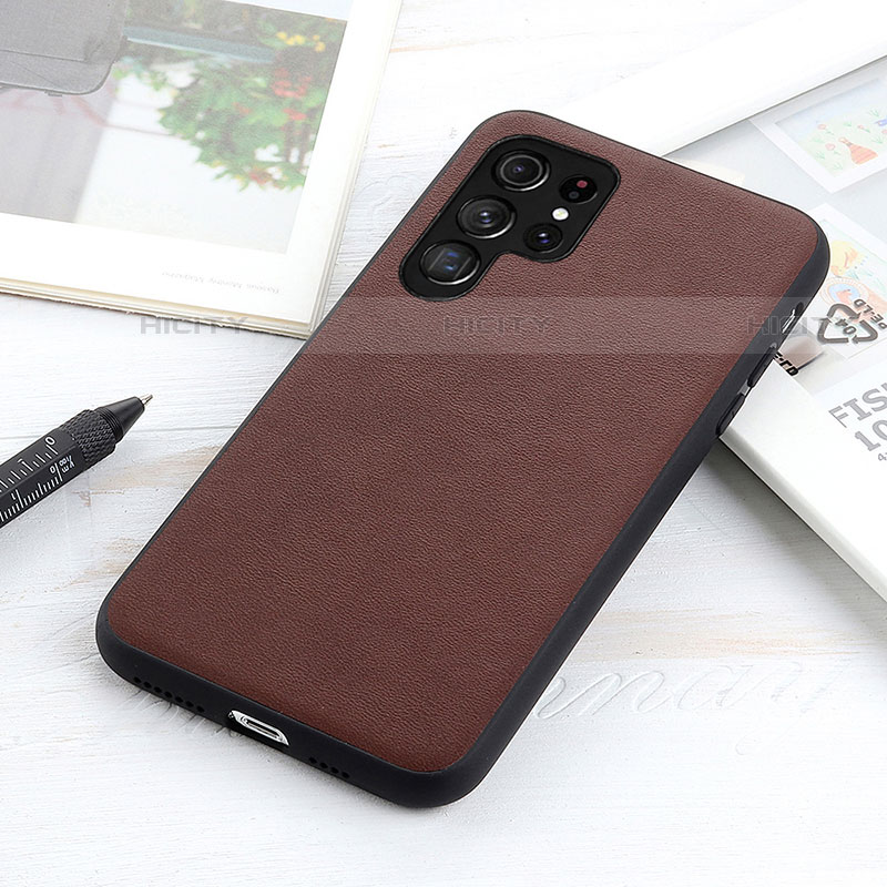 Custodia Lusso Pelle Cover B01H per Samsung Galaxy S22 Ultra 5G