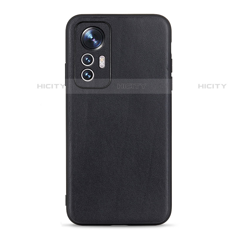 Custodia Lusso Pelle Cover B01H per Xiaomi Mi 12S Pro 5G Nero