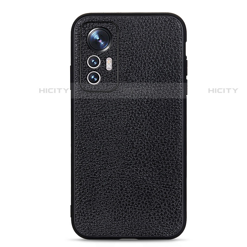 Custodia Lusso Pelle Cover B02H per Xiaomi Mi 12S Pro 5G Nero