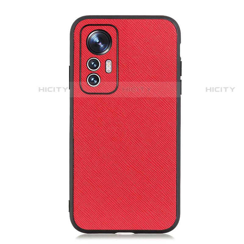 Custodia Lusso Pelle Cover B03H per Xiaomi Mi 12S Pro 5G Rosso