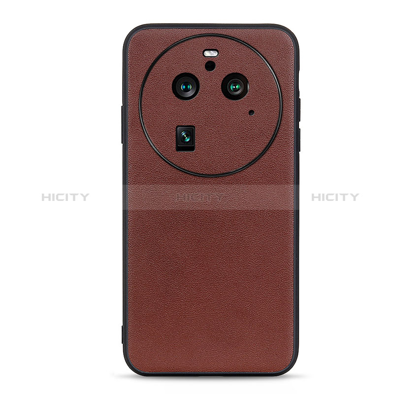 Custodia Lusso Pelle Cover B05H per Oppo Find X6 Pro 5G