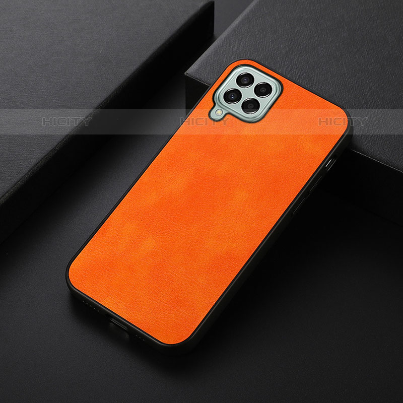 Custodia Lusso Pelle Cover B06H per Samsung Galaxy M33 5G Arancione