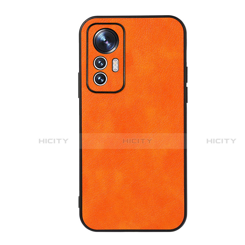 Custodia Lusso Pelle Cover B06H per Xiaomi Mi 12 5G Arancione