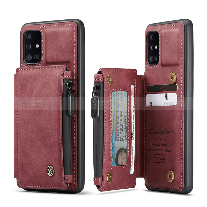 Custodia Lusso Pelle Cover C01S per Samsung Galaxy M40S