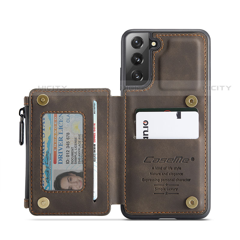 Custodia Lusso Pelle Cover C01S per Samsung Galaxy S21 FE 5G