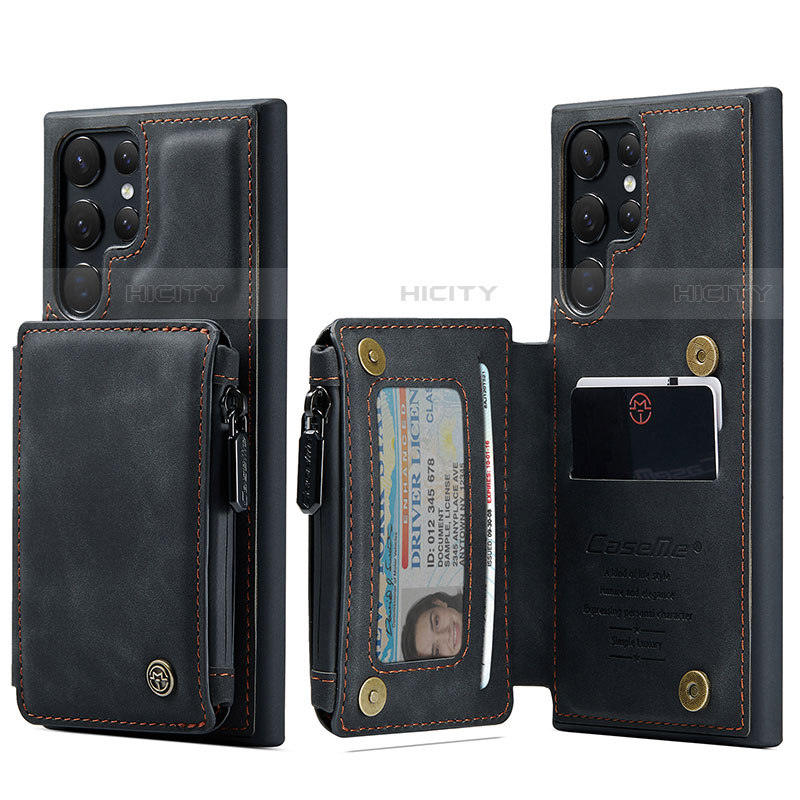 Custodia Lusso Pelle Cover C01S per Samsung Galaxy S22 Ultra 5G