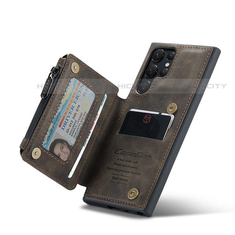 Custodia Lusso Pelle Cover C01S per Samsung Galaxy S22 Ultra 5G