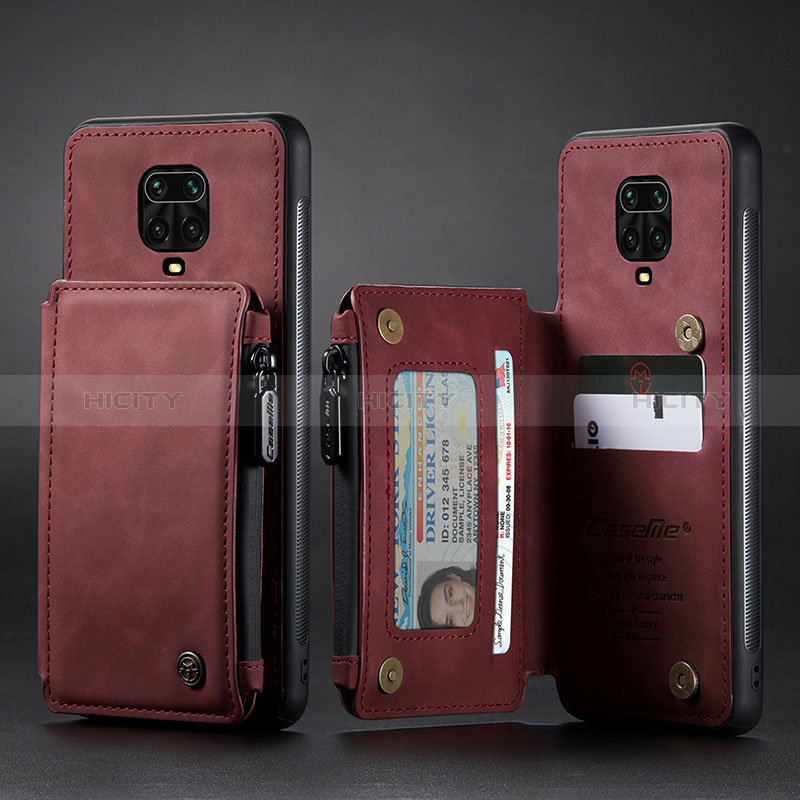 Custodia Lusso Pelle Cover C02S per Xiaomi Redmi Note 9 Pro
