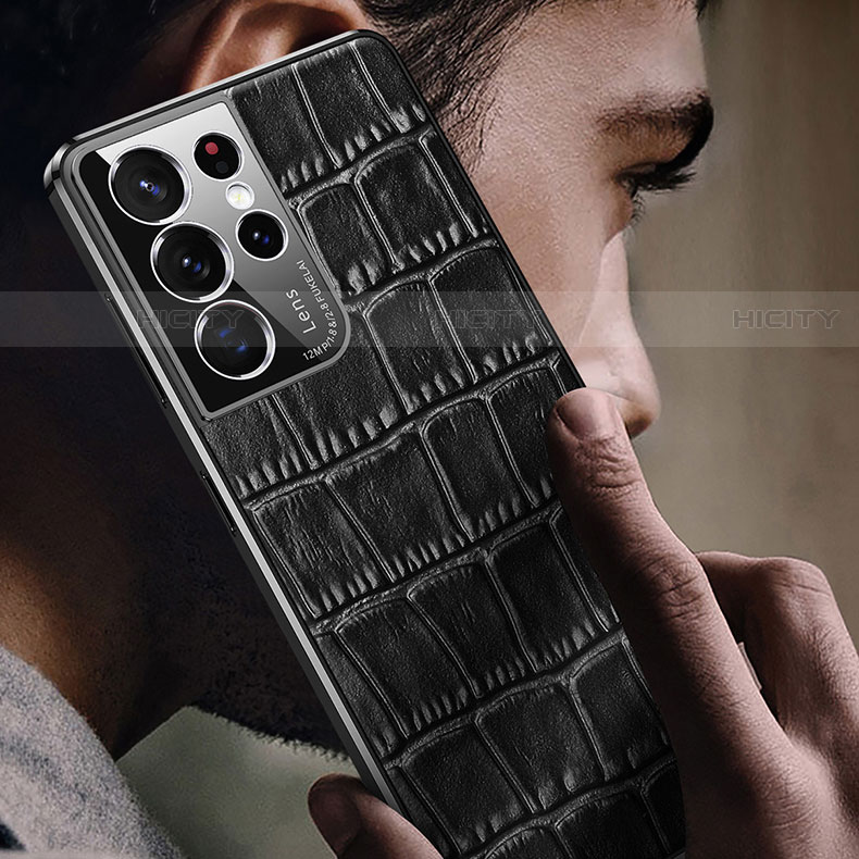 Custodia Lusso Pelle Cover C09 per Samsung Galaxy S22 Ultra 5G