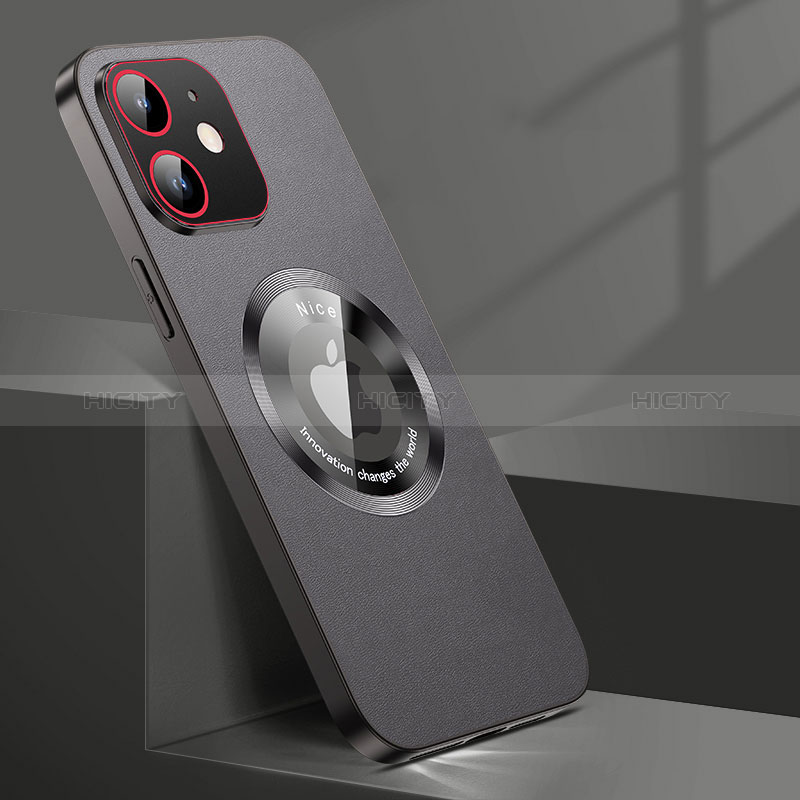 Custodia Lusso Pelle Cover con Mag-Safe Magnetic QC1 per Apple iPhone 12