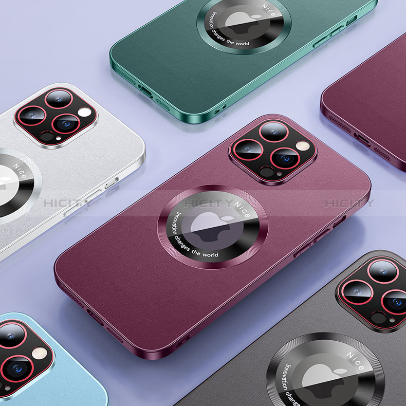 Custodia Lusso Pelle Cover con Mag-Safe Magnetic QC1 per Apple iPhone 14 Pro