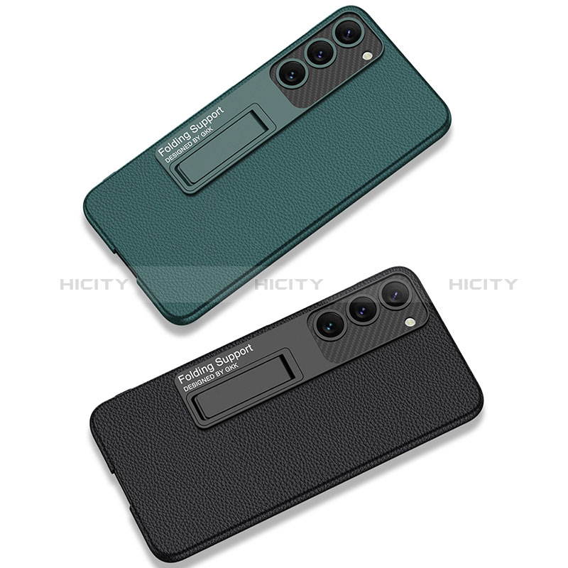 Custodia Lusso Pelle Cover con Supporto AC1 per Samsung Galaxy S21 5G