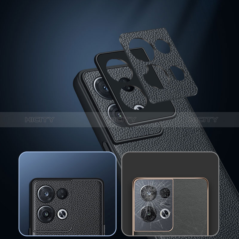 Custodia Lusso Pelle Cover DL1 per Oppo Reno9 Pro+ Plus 5G