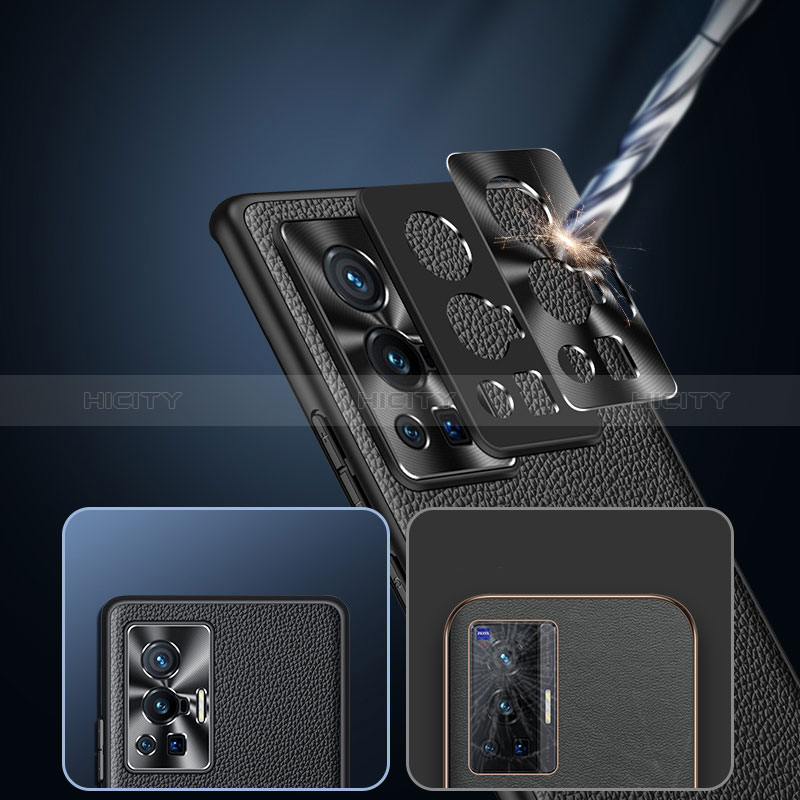 Custodia Lusso Pelle Cover DL2 per Vivo X70 Pro 5G