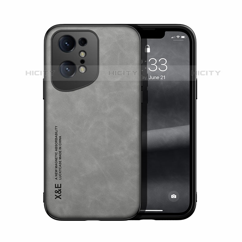 Custodia Lusso Pelle Cover DY1 per Oppo Find X5 Pro 5G