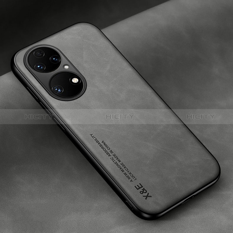 Custodia Lusso Pelle Cover DY2 per Huawei P50 Pro