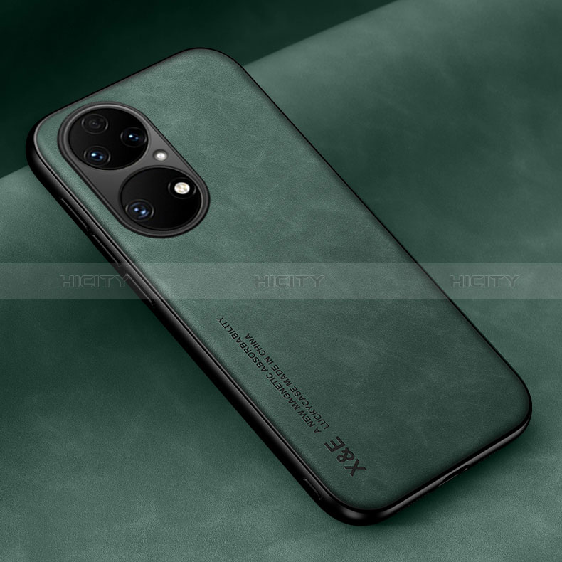 Custodia Lusso Pelle Cover DY2 per Huawei P50 Pro