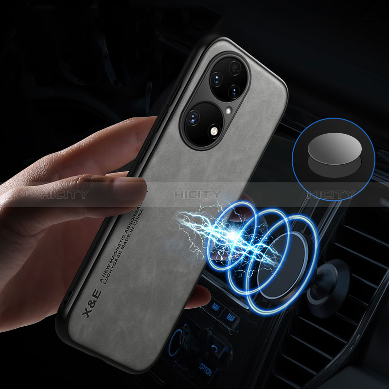 Custodia Lusso Pelle Cover DY2 per Huawei P50 Pro