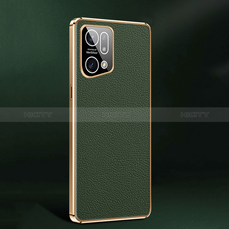 Custodia Lusso Pelle Cover JB2 per Oppo Find X5 5G