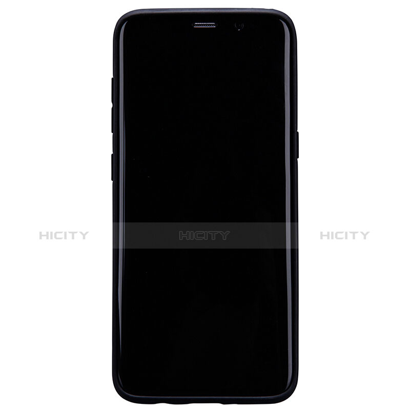 Custodia Lusso Pelle Cover L01 per Samsung Galaxy S8 Nero