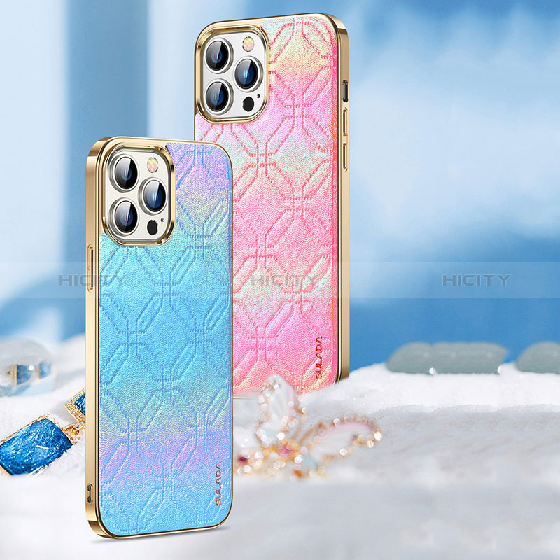 Custodia Lusso Pelle Cover LD4 per Apple iPhone 15 Pro