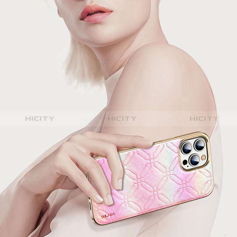 Custodia Lusso Pelle Cover LD4 per Apple iPhone 15 Pro