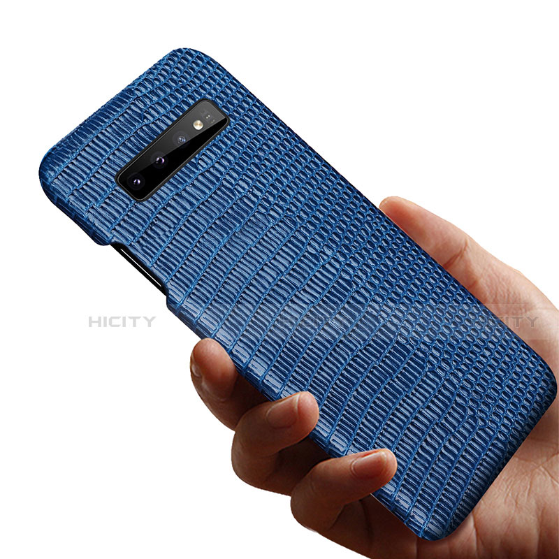 Custodia Lusso Pelle Cover P02 per Samsung Galaxy S10