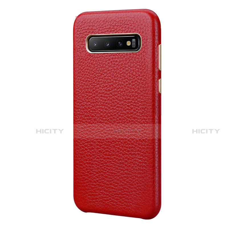 Custodia Lusso Pelle Cover P03 per Samsung Galaxy S10