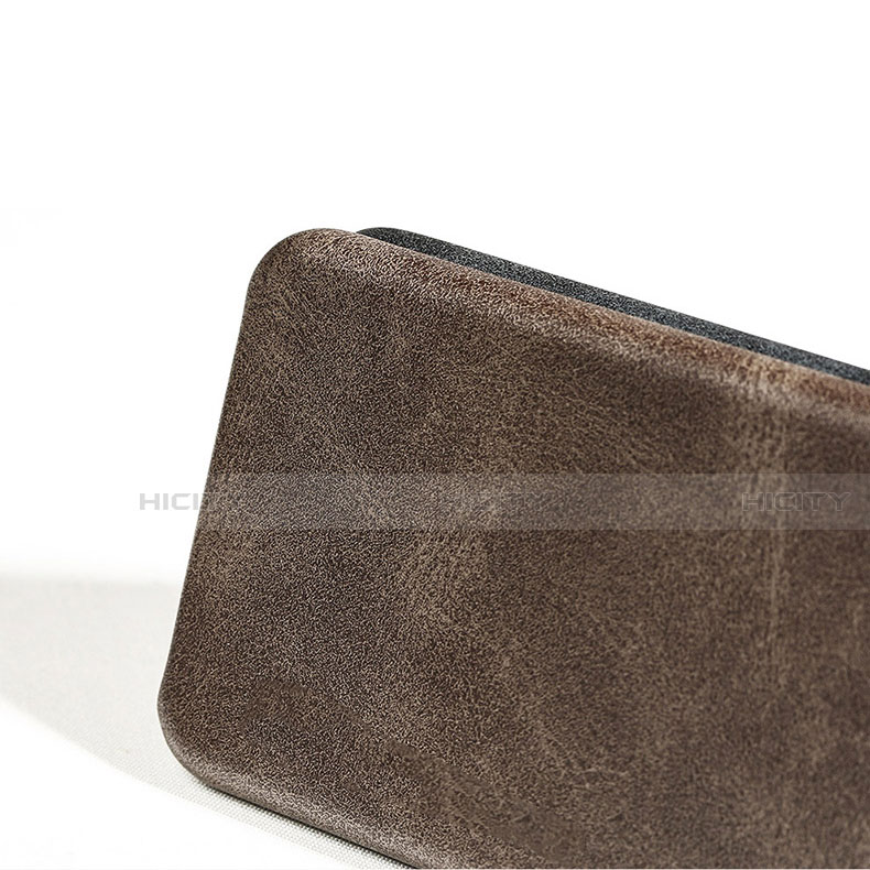 Custodia Lusso Pelle Cover per Apple iPhone SE (2020) Marrone