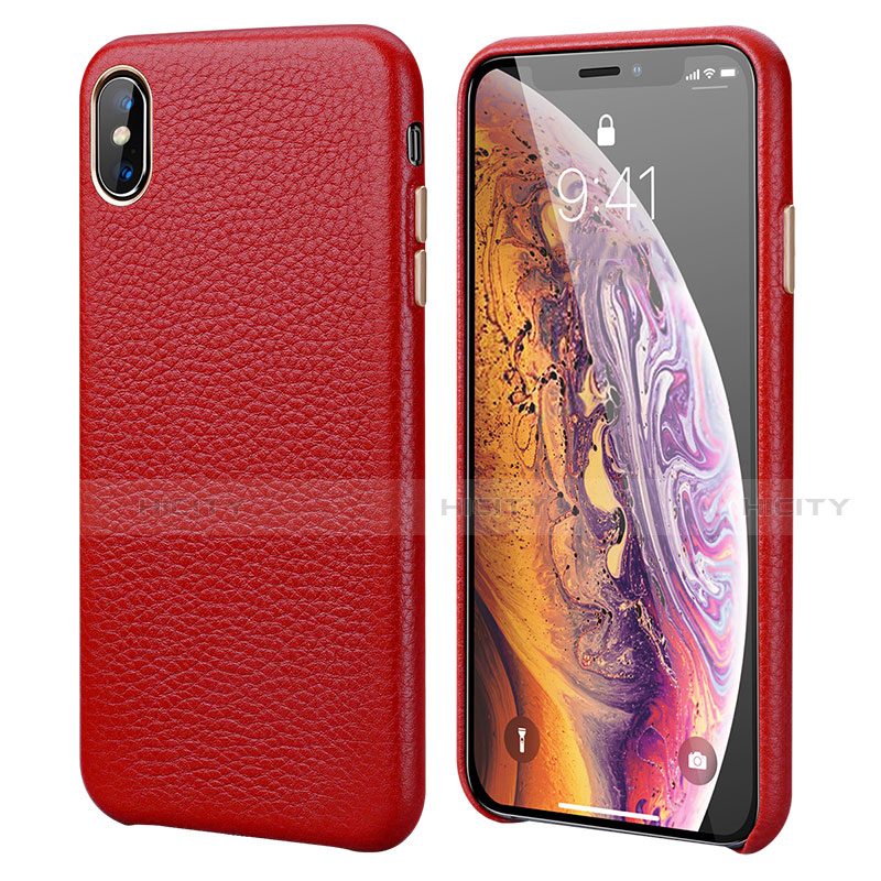 Custodia Lusso Pelle Cover per Apple iPhone XR