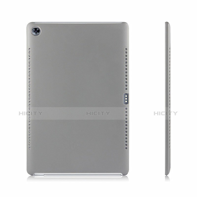 Custodia Lusso Pelle Cover per Huawei MediaPad M5 Pro 10.8 Grigio