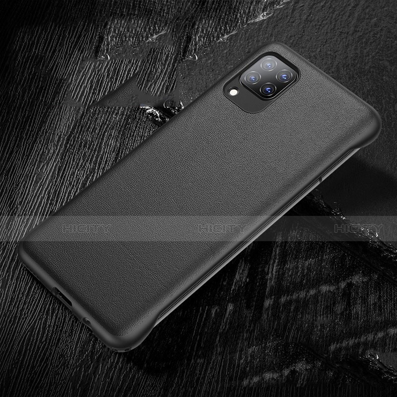 Custodia Lusso Pelle Cover per Huawei Nova 6 SE Nero