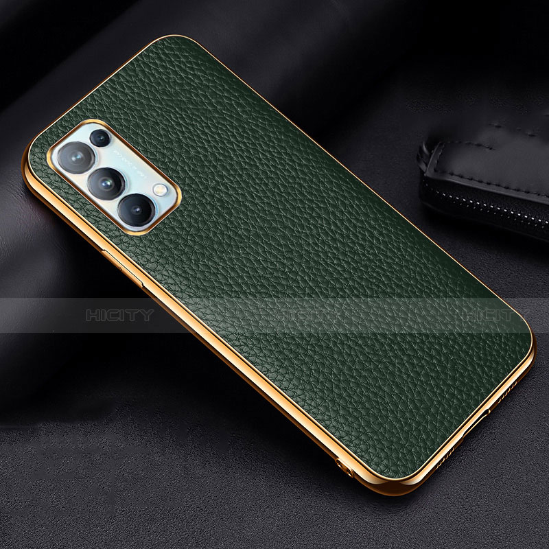 Custodia Lusso Pelle Cover per Oppo Find X3 Lite 5G