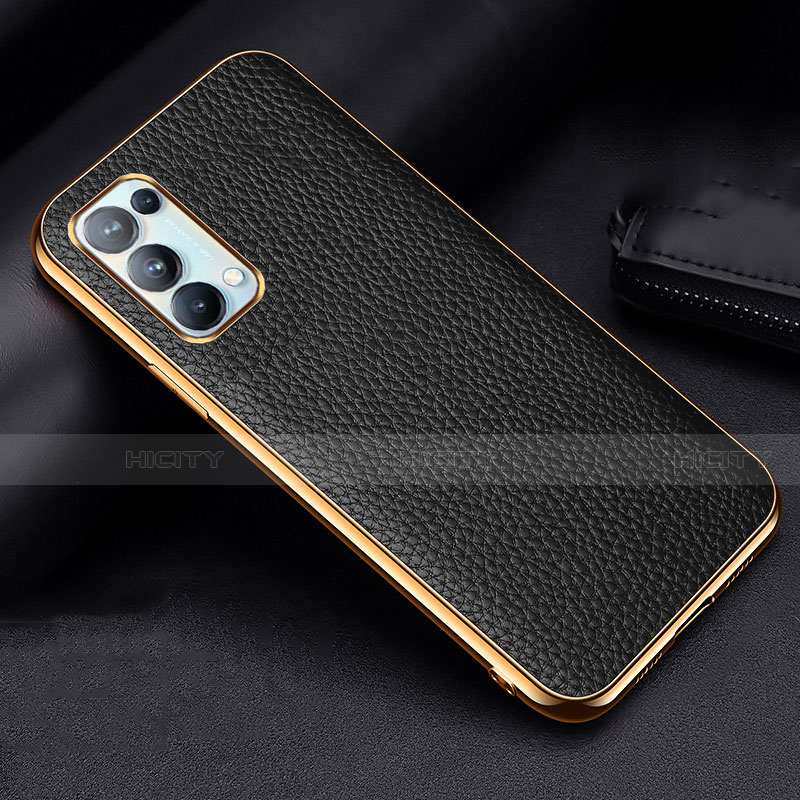 Custodia Lusso Pelle Cover per Oppo Reno5 5G