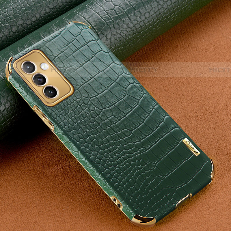 Custodia Lusso Pelle Cover per Samsung Galaxy A25 5G Verde