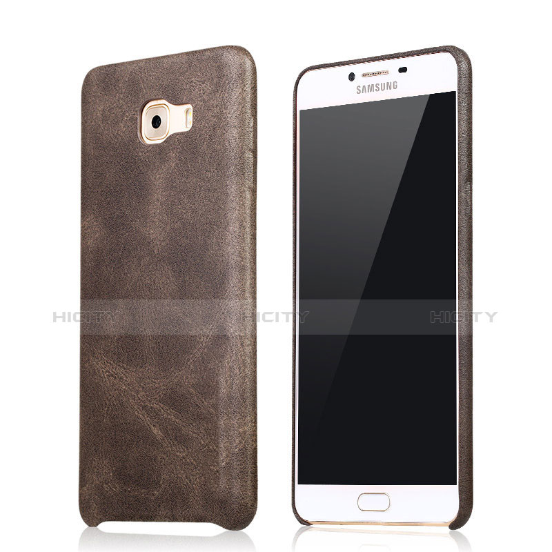 Custodia Lusso Pelle Cover per Samsung Galaxy C9 Pro C9000