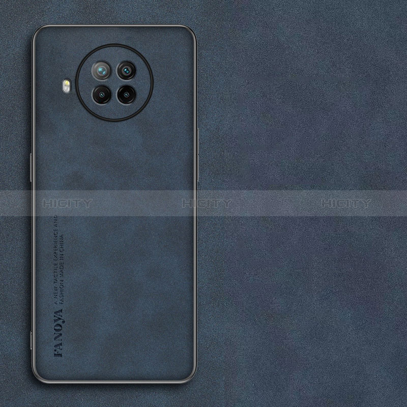 Custodia Lusso Pelle Cover per Xiaomi Mi 10T Lite 5G Blu