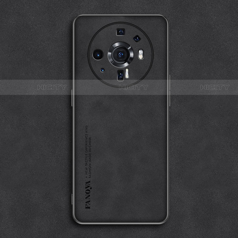 Custodia Lusso Pelle Cover per Xiaomi Mi 12S Ultra 5G Nero