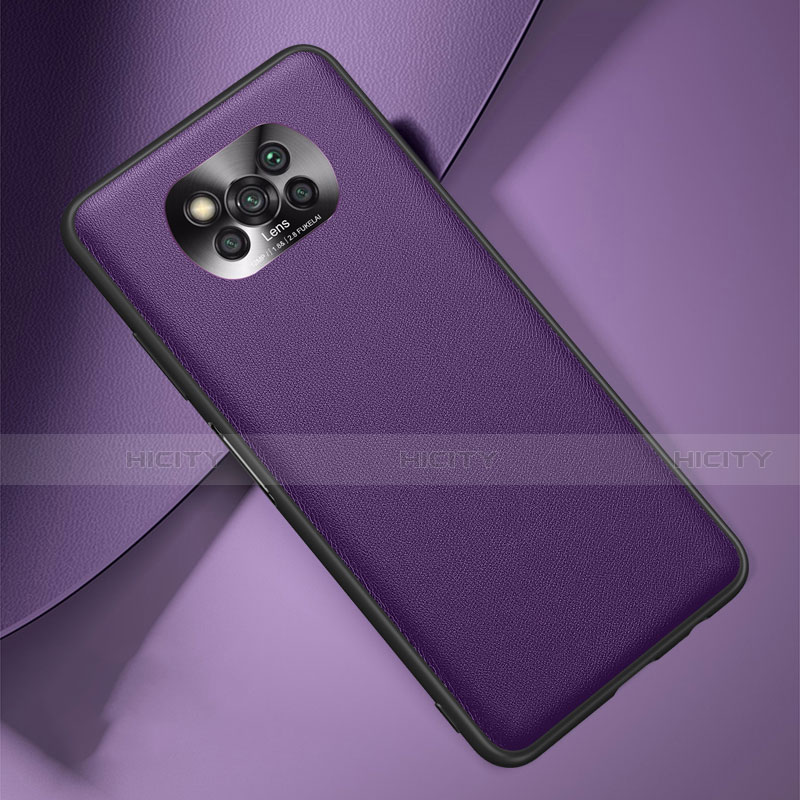 Custodia Lusso Pelle Cover per Xiaomi Poco X3 Pro