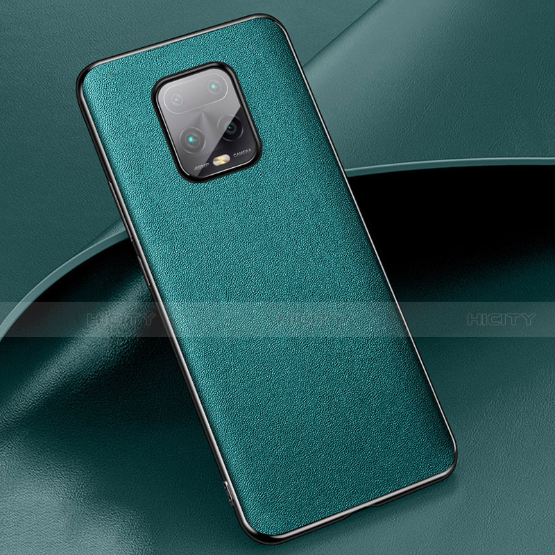 Custodia Lusso Pelle Cover per Xiaomi Redmi 10X 5G Verde