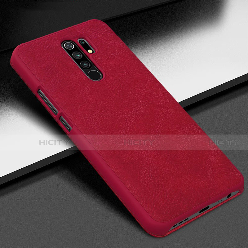 Custodia Lusso Pelle Cover per Xiaomi Redmi 9 Prime India