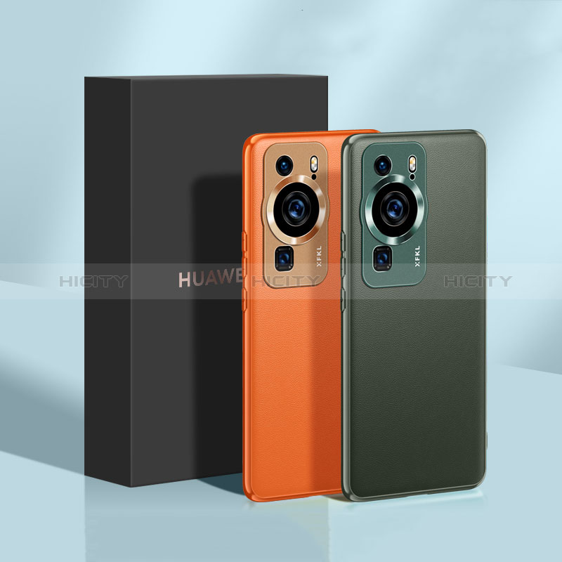 Custodia Lusso Pelle Cover QK1 per Huawei P60 Pro