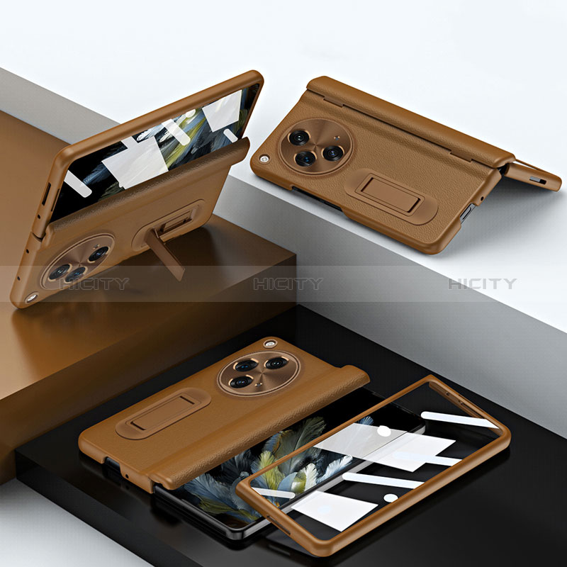 Custodia Lusso Pelle Cover QK1 per OnePlus Open 5G